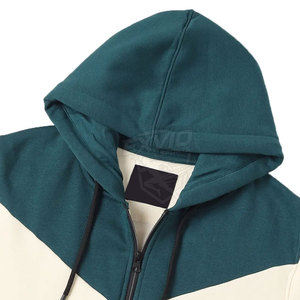 Prix de gros, sweat à capuche zippé pour homme 100% coton, haute qualité, best-seller, couleur et logo personnalisés. - Product Image 6