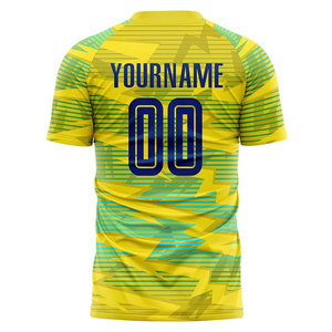Anti Shrink Feature Sublimation Print Quick Dry Outdoor Sportswear Custom Team Name Print <b>Soccer</b> Uniform Jerseys Shirts - Product Image 2