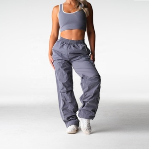 Pantalones Cargo Grises Personalizados para Hombre y Mujer – Cómodos, Cintura Ajustable, Ligeros, Venta al por Mayor, Pantalones y Trajes para Hombre de EE. UU. - Product Image 1