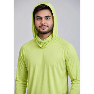 Sudadera con Capucha de Pesca Personalizada Sublimada para Hombre, Camisa de Pesca con Protección Solar, Camisa de Pesca de Manga Larga para Exteriores con Logotipo Personalizado - Product Image 2