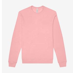 Attrayant Bella Toile 3901 ÉPONGE UNISEXE POLAIRE RAGLAN Rose Couleur SWEATSHIRT Hommes unisexe éponge polaire raglan sweat - Product Image 5