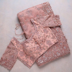 Sari para Mujer, Elegante, Tradicional Indio, Suave, 100% Poliéster, de Secado Rápido, Absorbe la Humedad, con Caimento Elegante, para Bodas, Fiestas y Eventos - Product Image 2