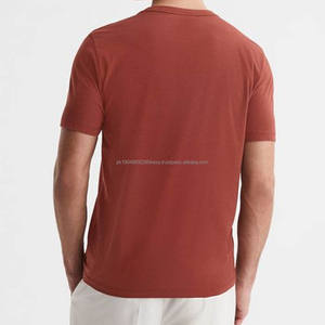 Camiseta Unisex de Manga Corta con Estampado Personalizado, Transpirable, Corte Ajustado, con Logotipo Personalizado, Tejido Jersey, Camisetas de Cuello Redondo para Hombre - Product Image 6