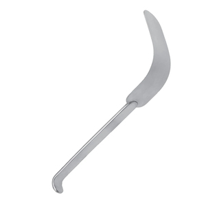 Retractor Quirúrgico de Acero Inoxidable, Hoja Ancha de 10 mm x 45 mm, Longitud de 28 cm, Instrumento Médico, Herramienta de Cirugía de Precisión - Product Image 2