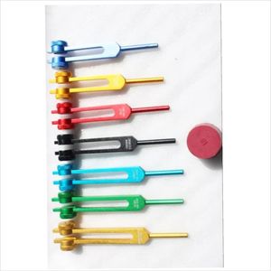 Juego de 7 Diapasones de Aluminio para Equilibrio de Chakras, Relajación Corporal, Meditación, Terapia de Sonido y Bienestar - Product Image 3