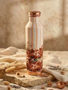 Botella Hecha a Mano de Cobre Puro, a Prueba de Fugas, Apta para Lavavajillas, Purificación Natural del Agua, Cuidado Detox, Ligera, para Deportes, Senderismo y Actividades al Aire Libre - Product Image 6