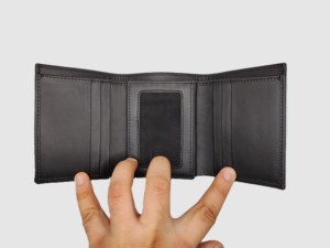 Premium Men's <b>RFID</b> Protected Trifold <b>Wallet</b> High Quality Short Leather Card Holders Polyester OEM Factory Direct Wholesale 2026 - Product Image 5