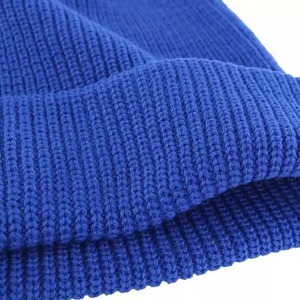 Premium Winter Beanie Cap Unisex Acrylic Common Travel 3D Embroidery Adults Casual Wholesale Factory Supply - Product Image 4