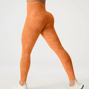 Leggings de Cintura Media para Mujer, Tejido de Malla, con Bolsillos, Súper Suaves, Transpirables, de Secado Rápido, Estilo Urbano, Largo hasta el Tobillo - Product Image 4