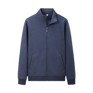 Cuello redondo para hombre, cuello alto, invierno, peso pesado, talla grande, cremallera, Sudadera con capucha, bordado informal, jerséis con cremallera para hombre - Product Image 3