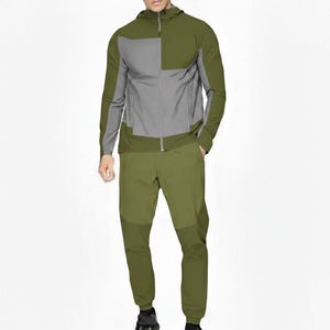 Heavyweight Breathable Stand Summer Windbreakers Sets Windproof Outdoor Running Jogging <b>Jackets</b> Kits Full Zip <b>Workout</b> Gym 2026 - Product Image 1