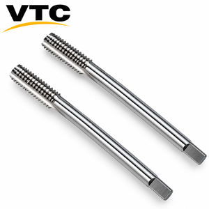 Tarauds à filetage HSS à revêtement TiN pour machines CNC, pour le filetage de l'acier et de l'aluminium, tailles M3-M52, option carbure - Product Image 4
