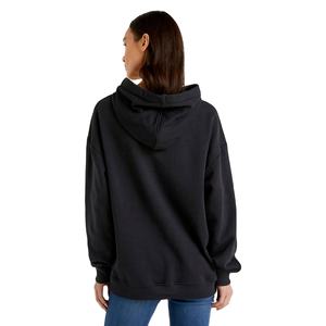 Logo personnalisé 450GSM coton coréen uni unisexe sweats à capuche décontracté surdimensionné vierge femmes sweats à capuche pour les femmes - Product Image 3