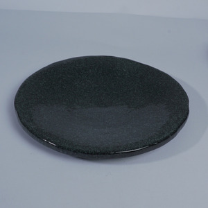 Assiette Moderne en Feutre à Glaçure Réactive Noire 26cm pour Restaurant, Hôtel, Café – Vaisselle de Service pour Plat Principal, Steak - Product Image 5