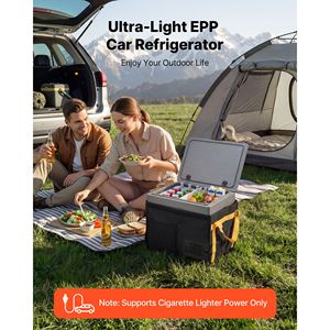 Frigorifero Portatile per Auto 12 Volt 42.3 QT/ 40L, Congelatore Ultra Leggero in EPP con Controllo APP, Compressore Elettrico per 12V/24V DC, Spina EU per Camper - Product Image 6