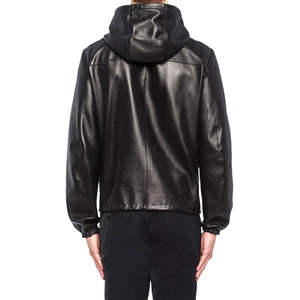 Chaqueta de Cuero Genuino para Hombre, Estilo Urbano, Impermeable, Ecológica, Personalizable, de la Mejor Calidad - Product Image 2