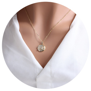 จี้เพชรทรงดาวพระจันทร์สไตล์ญี่ปุ่นเกาหลี ประดับเพชรเต็มตัว ดีไซน์หรูหรา โด่งดังในโลกออนไลน์ - Product Image 5