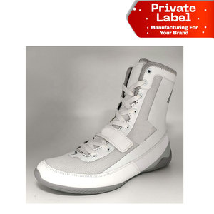 Zapatos de Boxeo Listos para Enviar, Personalizables, Equipo de Combate, Suministro al por Mayor, Zapatos de Boxeo Económicos al por Mayor, Calidad Premium - Product Image 1
