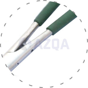 Pinzas de Pesca de Acero Inoxidable de Alta Calidad al por Mayor con Mangos Recubiertos de Verde para la Extracción de Anzuelos y Manejo de Líneas en la Pesca con Mosca - Product Image 3