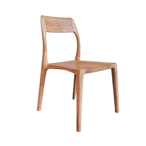 Silla de comedor de madera de teca maciza para hotel, villa, restaurante, resort, venta al por mayor personalizada - Product Image 6