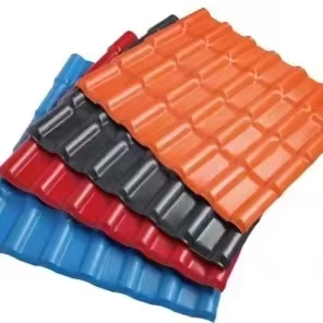 Échantillon de tôle de <span class=keywords><strong>toiture</strong></span> en résine synthétique ASA pour maisons préfabriquées - Product Image 1