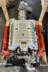 Hellcat <b>Crate</b> Engines For Sale LSA 6.2l supercharged V8 engine paired 6speed automatic transmission - Product Image 3