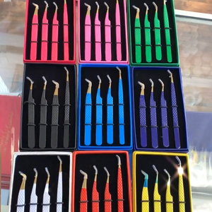Pince à épiler économique en gros pour cils, maquillage, sourcils et extensions de cils – Soins de beauté - Product Image 4