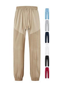 Medieval Renaissance Larp Pirate Horseman Costume Men's Viking <b>Pants</b> Ankle Banded Lace-up Trouser <b>Linen</b> Outfit for Men Plus Size - Product Image 3