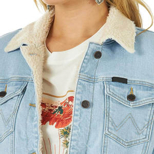 Custom Women <b>Denim</b> <b>Jacket</b> Premium Cotton Blend Stylish Streetwear Durable Casual Fashion Outerwear For All Seasons - Product Image 2