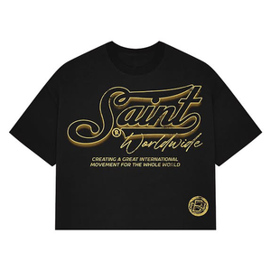 Camisetas Casuales de Alta Calidad con Estampado DTG Personalizado, Logotipo, Algodón Grueso, Lavado Ácido, Estilo Vintage, para Hombre - Product Image 4