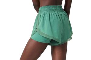 Shorts de course ultra confortables, doux, extensibles, à séchage rapide, en tissu léger et antidérapant pour femmes - Product Image 2