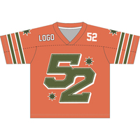 Camiseta de Fútbol Americano para Hombre, Cuello en V, Estampada, Manga Corta, Corte Holgado, Color Personalizado, Transpirable, Antibacteriana, de Secado Rápido