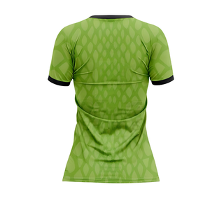 Ensemble de maillots de softball sublimés pour femmes fabriqués à Sialkot, col en V, manches courtes, maillots de softball classiques sublimés personnalisés pour la ligue - Product Image 3