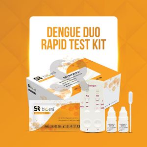 Профессиональный комбинированный экспресс-тест на лихорадку денге: высокочувствительный набор для диагностики вирусных инфекций (антиген NS1 и антитела IgG/IgM) - Product Image 1