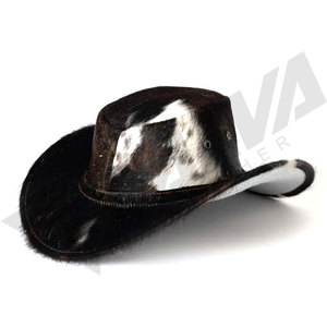 Sombreros de Vaquero de Cuero para Hombre con Cinturón de Cuero, Talla Personalizada, Forro de Piel para Invierno, para Actividades al Aire Libre y Viajes, en Oferta - Product Image 6