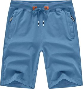 Shorts d'été respirants à cordon de serrage, coupe décontractée, avec poches - Product Image 2
