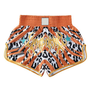 Shorts de combat modernes pour hommes, équipement d'entraînement Muay Thai, 100% polyester, matière douce au toucher, nouveau style pour le kickboxing et les arts martiaux - Product Image 1