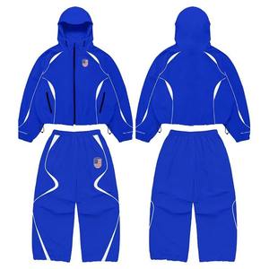 Conjunto Deportivo de Nylon para Hombre, Impermeable, Resistente al Viento, Reflectante, Personalizado con Logotipo Bordado - Product Image 6