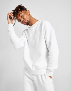Ensemble de survêtement pour homme avec poches latérales, en coton épais et polyester doux, comprenant un sweat à capuche et un pantalon de survêtement - Product Image 3