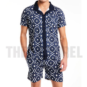 Nouvelle Collection 2025 – Ensemble Décontracté Homme Été : T-shirt Manches Courtes & Short 2 Pièces en Polyester/Coton Respirant - Product Image 6