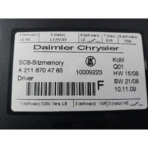 300 ECU y Módulos de Computación Usados A2118704785 - Product Image 5