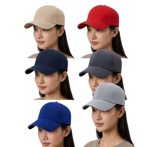 Casquette de baseball unisexe à 6 panneaux, couleur unie, ajustement réglable, chapeau décontracté pour adultes, à porter en toutes saisons, tissu sergé, matière polyester - Product Image 5