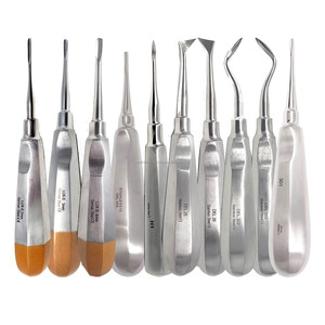 ชุดลิฟต์สำหรับถอนฟันเครื่องมือผ่าตัดสแตนเลส ISO13485ผ่านการรับรอง CE - Product Image 2