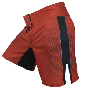 100% Polyester Breathable Men MMA Shorts Solid Color MMA Shorts <b>For</b> <b>Sale</b> Made In Pakistan MMA Shorts - Product Image 4