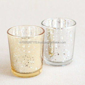 Support votif en métal vintage fini en fer avec un design sophistiqué pour la décoration de table, les salons et les événements - Product Image 3