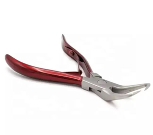 Pince à extensions de cheveux en acier inoxydable, design personnalisé professionnel, revêtement multicolore, outils pour extensions de cheveux, en vente - Product Image 4