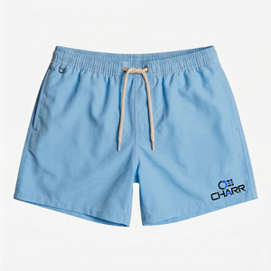 Trajes de Baño de Poliéster de Secado Rápido para Hombre, Ligeros, Casuales, para Playa, con Logotipo Frontal Personalizado, OEM - Product Image 3