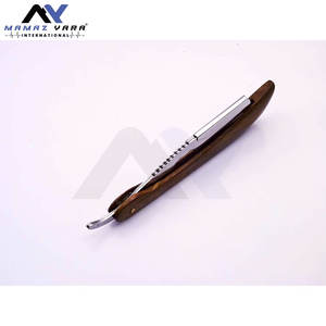 Navaja de Afeitar Profesional de Acero Inoxidable Personalizable con Bloqueo Giratorio, Mango de Aleación Metálica y Cuchilla Reemplazable para Afeitado Facial - Product Image 4