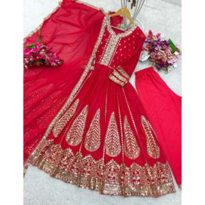 ชุดออกงานปาร์ตี้สำหรับผู้หญิงดีไซน์เนอร์พร้อมชุดหรูหรา Dupatta - Product Image 2