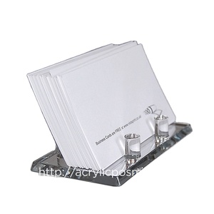 Clear acrylic <b>folder</b> <b>document</b> holder A5 office cubbyhole organizer - Product Image 1